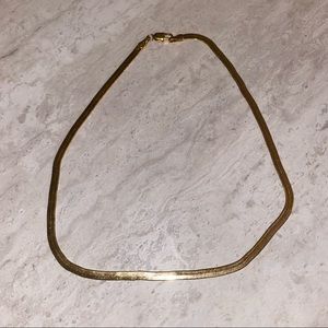 Gold snake chain